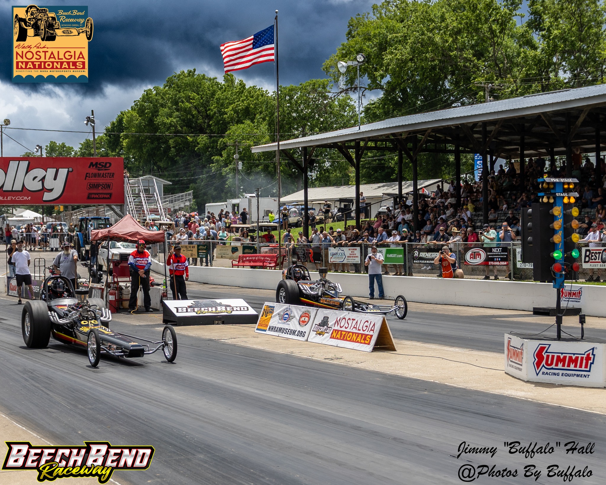 Pro-Comp staging lanes